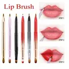 Retractable Cosmetic Brush Lipstick Applicators Lip Brush Lip Gloss Wands