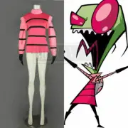 hot！Invader Zim Zim Cosplay Costume#