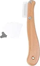 Cabilock Stainless Steel Bread Cutter with Blades Premium Dough Tool Ergonomic Handle for Easy Baking for Pastry Cutting and Bread Appearance Safe Storage Box