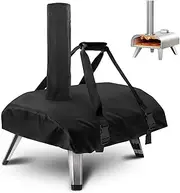 [Kovshuiwe] Carry Cover for Ooni Karu 12 Pizza Oven, Outdoor Pizza Oven Cover, Waterproof 600D Oxford Fabric, Pizza Oven Cover Accessories (23.2"x16"x21"/13")