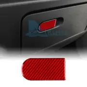 Red Carbon Fiber Passenger Toolbox Switch Cover For Mini Countryman U25 2024-UP