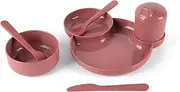 Dantoy - Tiny Biobased Dinner Gift Set - Red (6203)