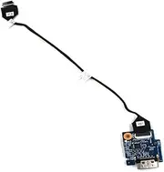 Laptop VGA Port I/O Circuit Board with Cable for DELL Latitude 3570 14960-1 01MCKP 1MCKP 0K0D0W K0D0W 450.05901.0011 New