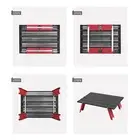 Outdoor Camping Mini Aluminum Alloy Table Crawler Mini Folding Table Picnic Coff