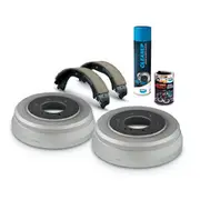 Bendix Ultimate 4WD Drum Brake Upgrade Kit to suit Nissan Navara (1997-2015) D22