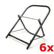 6 Pack Lot Portable Steel Folding Cable Caddy Reel Spool Holder Tube Wire Puller