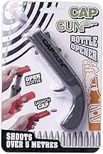 Cap Gun Launcher Shooter Bottle Opener,Beer Openers - Shoots Over 5 Meters, Gray