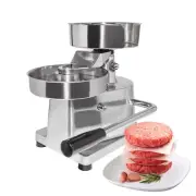 ALDKitchen Hamburger Maker | 6-inch Meat Patties | 500 Pcs Paper Sheet Free Set