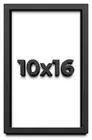 10x16 Shadow Box Frame Black | 1 inches Deep Real Wood Contemporary Shadowbox Di