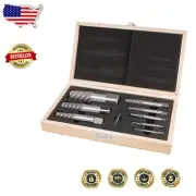 Essential 9PC Screw Extractor Kit - Remove Stubborn Bolts, Sizes 5/64 to 1-1/16"
