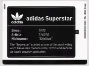 LEGO STICKER SHEET 10282 ADIDIAS ORIGINAL SUPERSTARS from set New