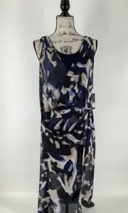 NIC+ZOE Abstract Billow Dress Women's SZ PM