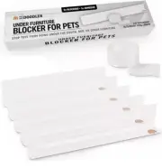 5 Pack Under Couch & Bed Blocker For Pets, Toys, Balls, Trash 1.57"H 15.75" L