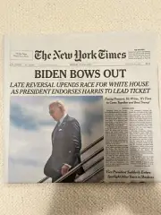 The New York Times July 22 2024 Biden Bows Out Shipped In Box