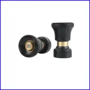High Power Brass Fireman Style Hose Nozzle for Efficient Car Wash and Gardening