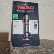 NEBO Davinci 450 Lumens Flex Rechargeable Flashlight