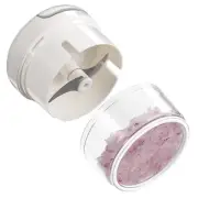 Mini Garlic Chopper Manual Food Processor Portable Pull String Vegetable Chop...