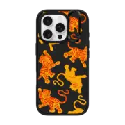 iPhone 16 Pro Impact Ring Stand Case MagSafe Compatible Tigers, Tigers & Tigers, Oh My