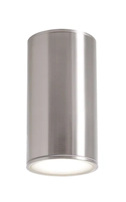 AFX EVYW0408LAJD2 Everly 8" Tall LED Flush Mount Outdoor Ceiling - Nickel