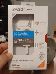 ZAGG - Gear4 Crystal Palace Snap MagSafe Case for Apple iPhone 13 Pro - Clear