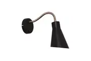 Thor Switched Flexible Wall Light - Black