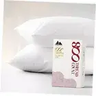 100% Egyptian Cotton Pillow Cases King - 800 Thread Count Bright White King