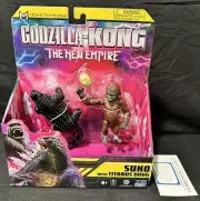 Suko with Titanus Doug Godzilla X Kong: The New Empire action figures set 4"