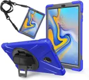 Case for Samsung Galaxy Tab A 10.5 2018 SM-T590/SM-T595, 360 Rotating Hand Strap