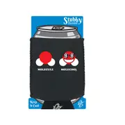 Molecule Molecool - Funny Novelty Stubby Holder With Base