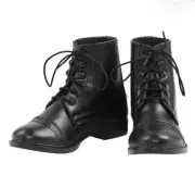 TuffRider Infant Toddler Lace Up Paddock Startup Riding Boots Sz 11 BLACK 30132