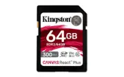 Canvas React Plus 64GB SD Card | SDXC UHS-II | 300R/260W U3 V90 | Full HD/4K/...