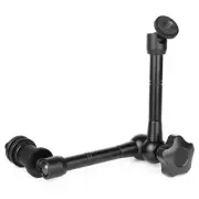 Arm 11 inch Articulating Arm Friction with Hot Shoe Mount & 1/4 inch3579