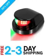 Bi-Color LED Navigation Lights - Compact Waterproof for Boating Adventures