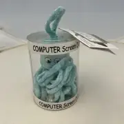 Vintage Gizmo Monitor Mop Cloth Blue Octopus Computer Screen TV Duster Sealed
