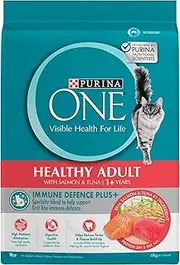 PURINA ONE Adult Dry Cat Food Salmon & Tuna 6kg
