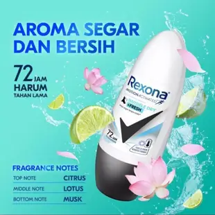 蕊娜 REXONA ROLL ON DEODORANT 製汗劑 體香劑 止汗劑 體香膏 PEWANGI KETEK