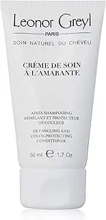Leonor Greyl Paris Crème de Soin À L'Amarante - Color-Protecting and Detangling Hair Conditioner, Travel Tube, 1.7 oz