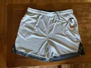 AND1 Mens and Big Men's Offense 8" Shorts, up to Size 2XL Gray/Black New W/ Tags