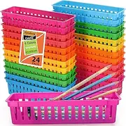 24 Pack Small Storage Baskets for Classroom