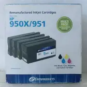 DataProducts Inkjet Printer Ink Cartridge HP 950X 951 Multi-Pack CMYK OfficeJet