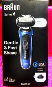 Braun Series 6 Senso Flex 6120s Shaver Kit~ NEW/SEALED