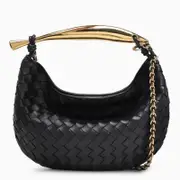 [Bottega Veneta] Space-coloured leather Sardine bag One size Blue