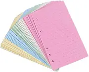 COHEALI 2 Sets Colorful Loose Leaf Notebook of Horizontal Pattern Refills for Writing Journaling and Note Taking Enhance Your Organization and Creativity Office