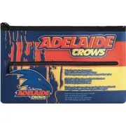 Adelaide Crows Official AFL 33cm x 21cm Neoprene Team Song & Logo Pencil Case