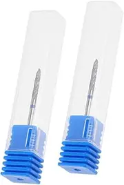 WOFASHPURET Nail Drill Bits Set 2pcs Nail Grinding Head Professional for Women Manicure Tools