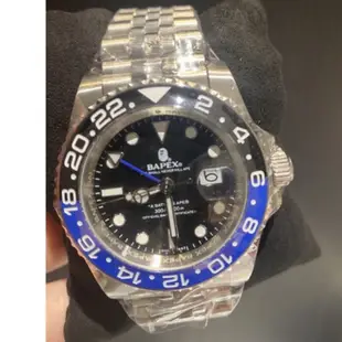 現貨A BATHING APE®Type2 BAPEX®Watch bape 藍黑 百事 紅藍 手錶 男錶 可樂圈