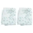 2 Pcs Voile Panels Curtain Panels Semi Drapes Mesh Curtain Light Filtering Drape