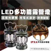 在飛比找momo購物網優惠-【TAS CAMP】LED 復古露營燈 充電款(LED 露營