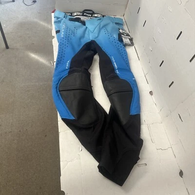FXR Helium MX Pants Black/Sky Blue (32)