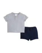 Bloomie's Baby Boys' Button Tee & Shorts Set, Baby - Exclusive